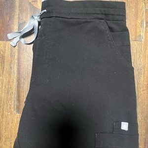 Figs Black straight leg Scrubs